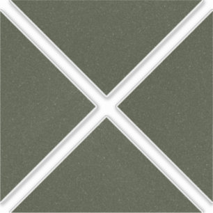 Sticker Moss Green Geometry X Vinyl