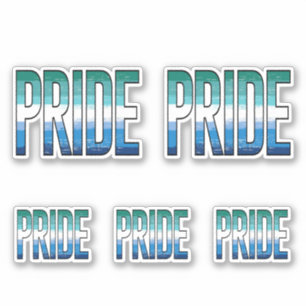 Sticker Mot de fierté gay masculin