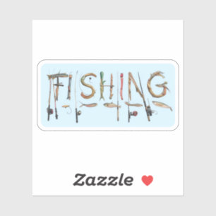 Sticker Mot de pêche