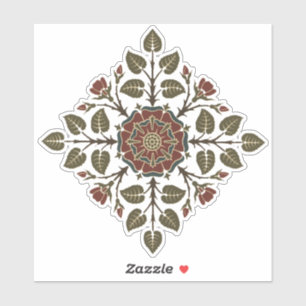 Sticker Motif artistique victorien Vintage Audsley Tudor R