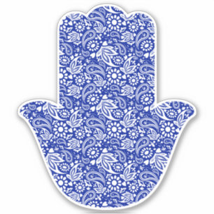 Sticker Motif bohémien Hamsa main