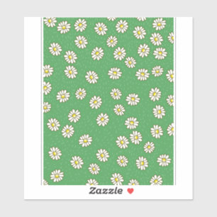 Sticker Motif de fleur marguerite