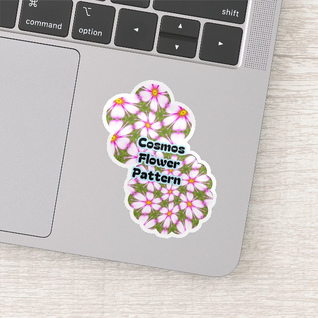 Sticker Motif Fleurs Cosmos (Détail)