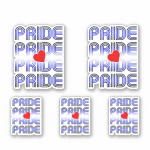 Sticker Motif Rétro Cœur en Cuir