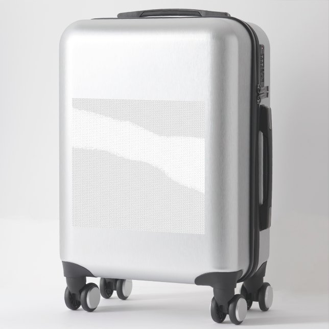 Sticker Motif sans couture à pois noirs | Petits points (Sur valise)