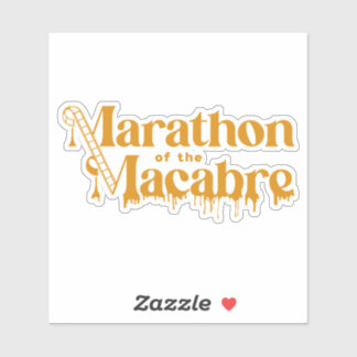 Sticker MOTM24 - Logo orange en blanc