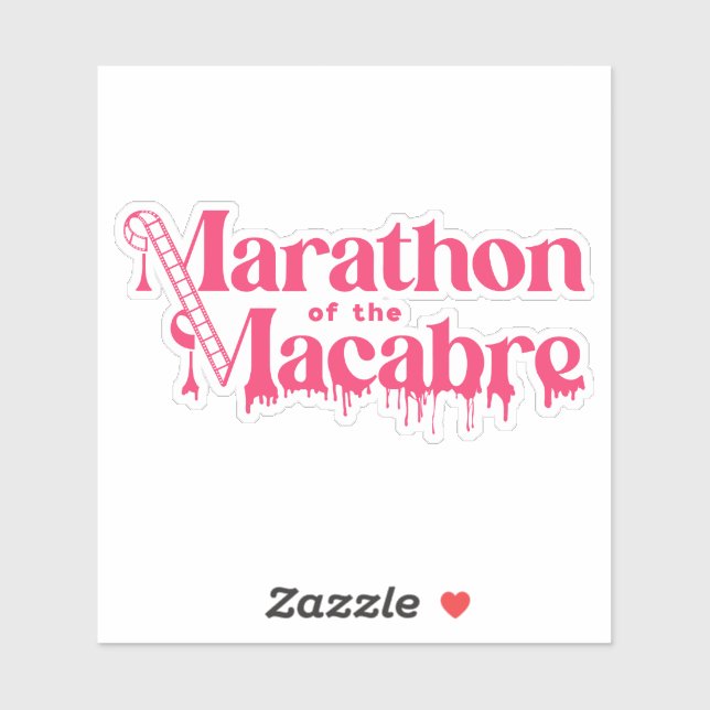 Sticker MOTM24 - Rose sur blanc (Feuille)