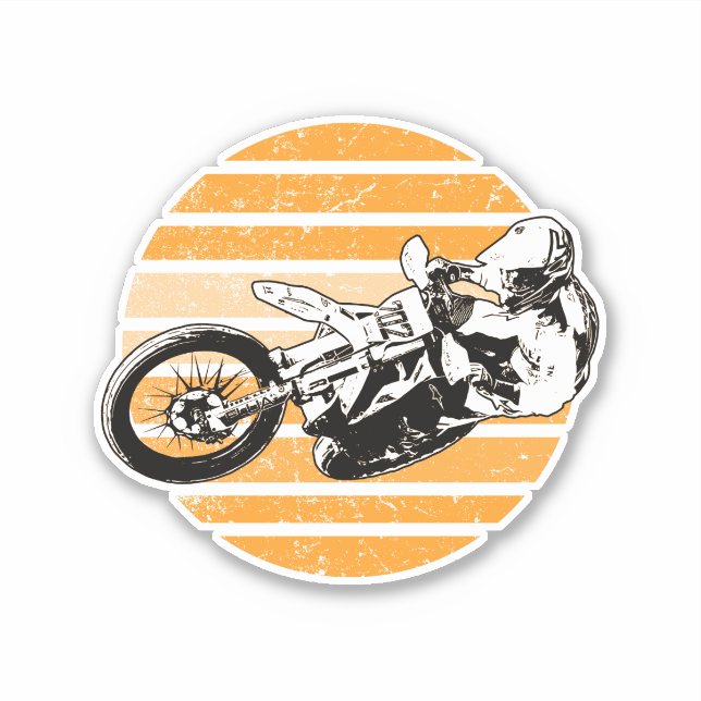 Sticker Motorcross (Devant)