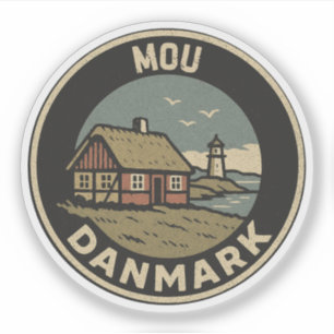Sticker Mou, Danemark Danmark
