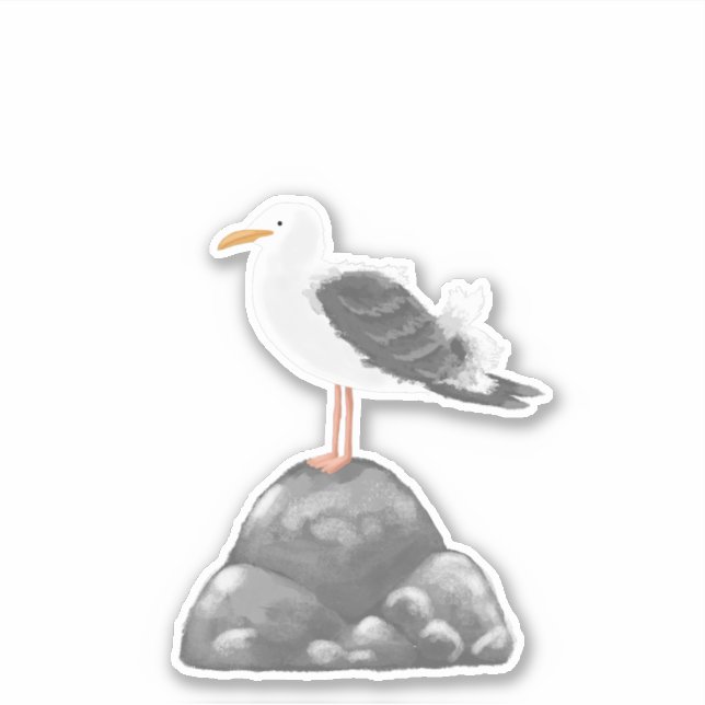 Sticker Mouette (Devant)