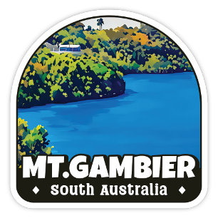 Sticker Mount Gambier, Australie du Sud