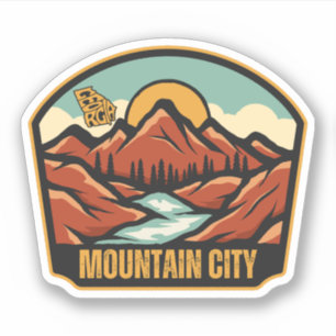 Sticker Mountain City, Géorgie
