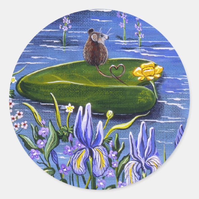 Sticker Mouse' Lilypad" (Devant)