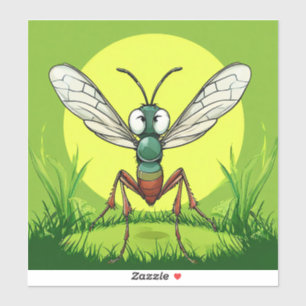 Sticker Moustique Dessiné