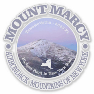 Sticker Mt Marcy