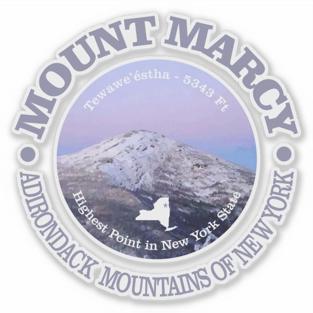 Sticker Mt Marcy (Devant)