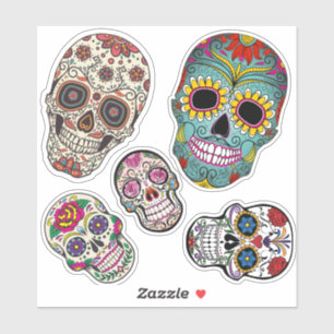 Sticker Muerte Skulls