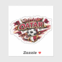 Mug pour supporter de football qatari | Supporter