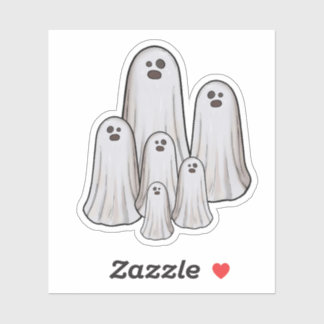 Sticker Multiple fantômes halloween