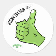 Sticker Munchimonster Green Thumbs Up! Récompense