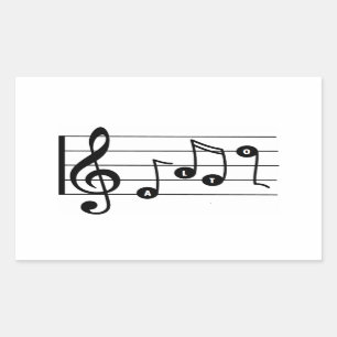 Sticker musical Alto Singer