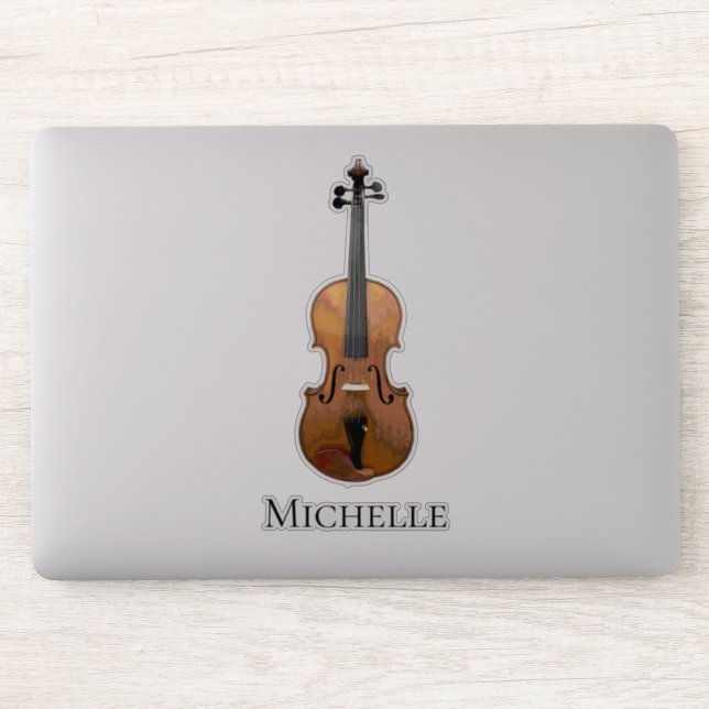 Sticker Musique classique violon (Ordinateur)