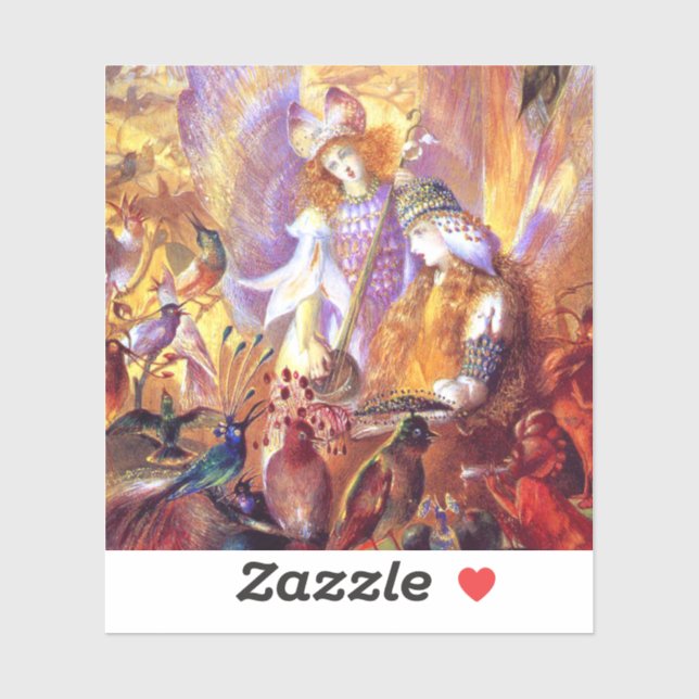 Sticker Musique de Fée (Feuille)