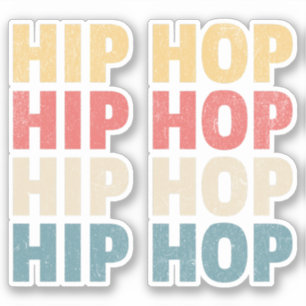 Sticker musique Hip hop