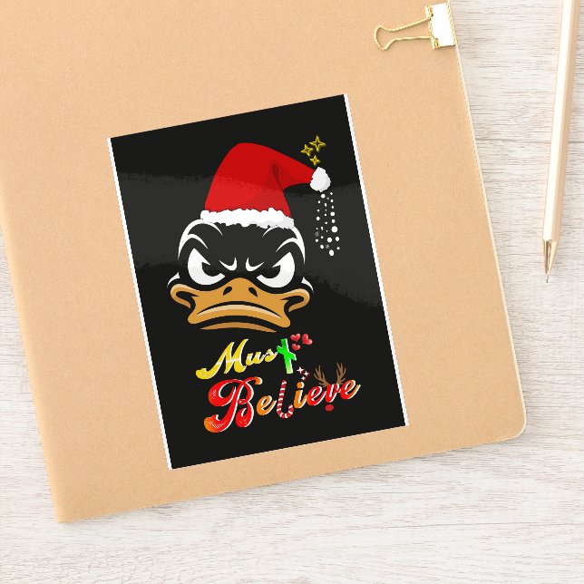 Sticker Must Believe Christmas (Carnet)