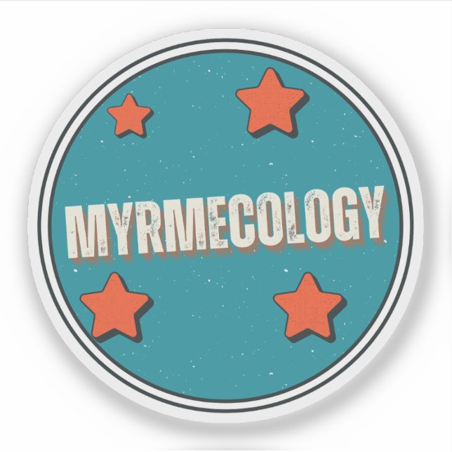 Sticker Myrmécologie (Devant)