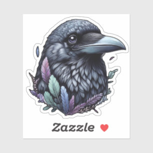 Sticker Mystic Raven
