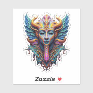 Sticker Mystic Winged Deity