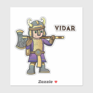 Sticker Mythologie Vidar Norse