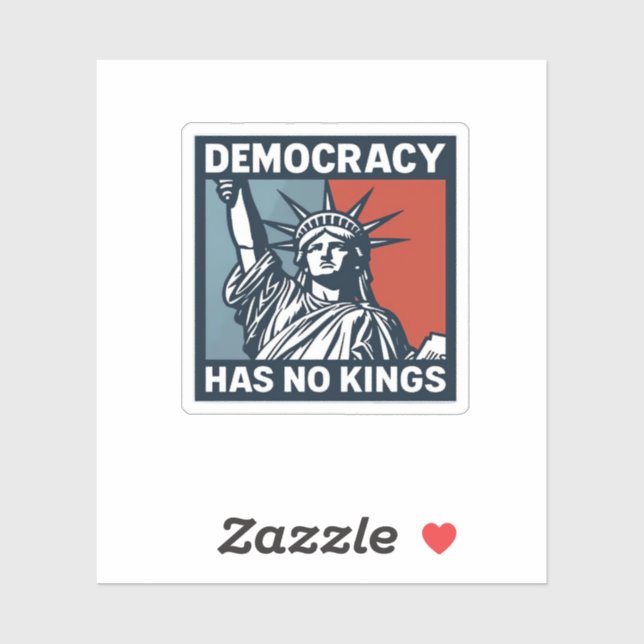 Sticker N'a pas de rois (Feuille)