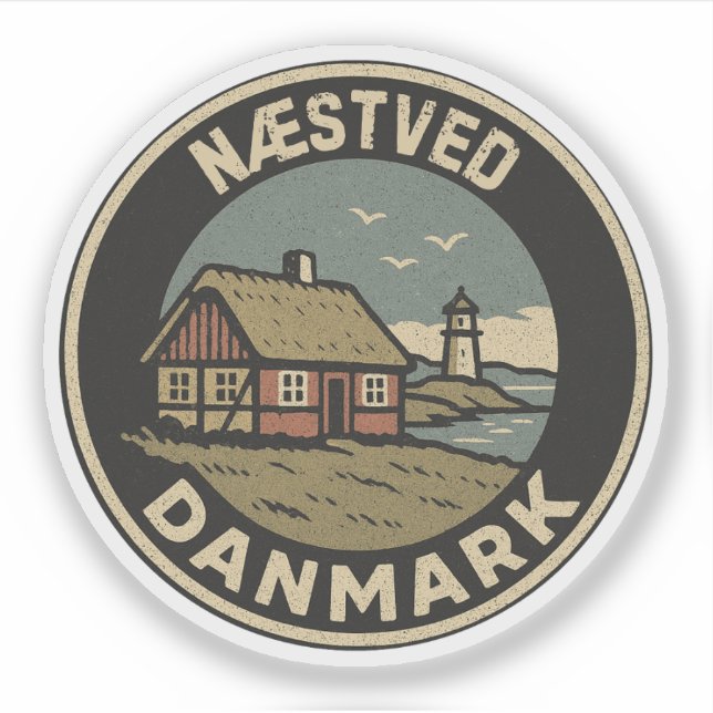 Sticker Næ stved, Danemark Danmark (Devant)