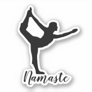Sticker Namaste Yoga
