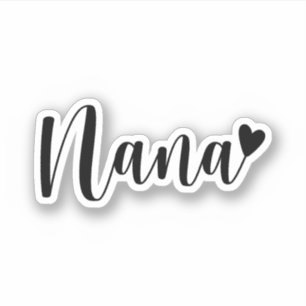 Sticker Nana, cadeau pour New Nana, cadeau pour grand-mère