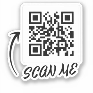 Sticker Não escaneie o qr code