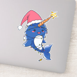 Sticker Naral de Noël de Cute Kawaii