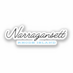 Sticker Narragansett Rhode Island