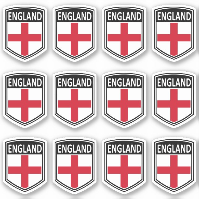 Sticker National - Angleterre (Devant)