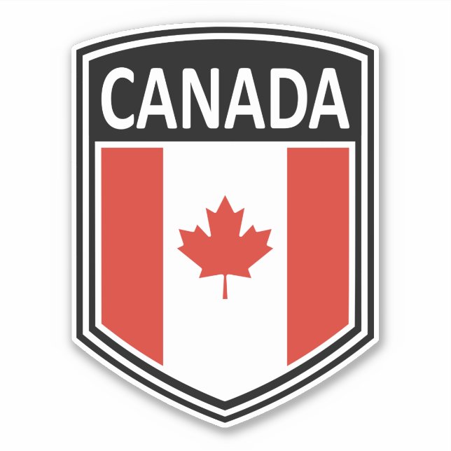 Sticker National - Canada (Devant)