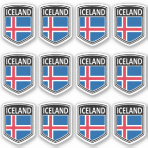 Sticker National - Islande