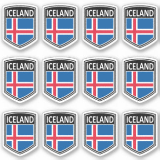 Sticker National - Islande
