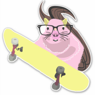 Sticker Naughty Squirrel #108