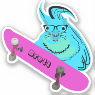 Sticker Naughty Squirrel #637 Brett Skateboard