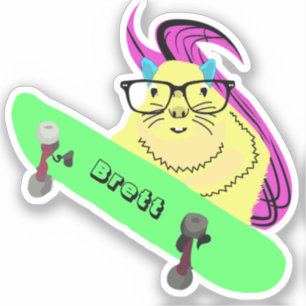 Sticker Naughty Squirrel #873 Brett Skateboard