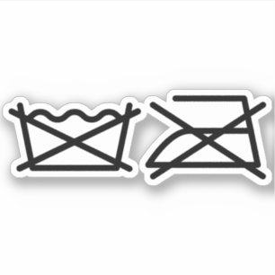 STICKER NE LAVEZ PAS ! NE REFROIREZ PAS !