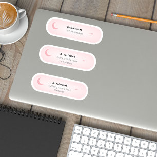 Sticker Ne pas déranger - Ensemble Lover livre