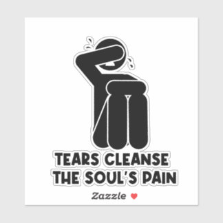 Sticker ne pleure pas